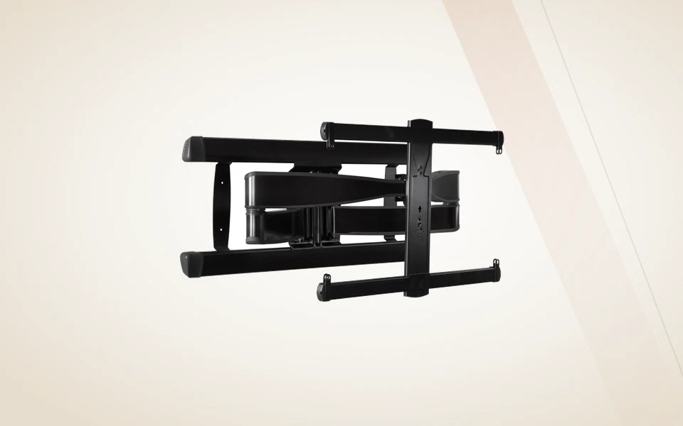 Articulating full-motion TV wall mount hardware