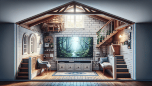Read more about the article Creative Ideas for TV Mounting in Unusual Spaces