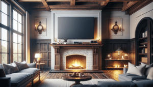 Read more about the article Ultimate Guide to Placing Your TV Above the Fireplace: Tips and Tricks