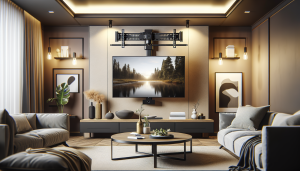 Read more about the article Top Benefits of Installing a Motorized TV Mount in Your Home