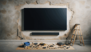 Read more about the article How to Mount a TV on Textured Walls