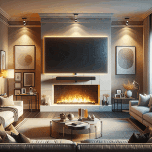 Read more about the article TV Above Fireplace: Innovative Design or Safety Hazard?