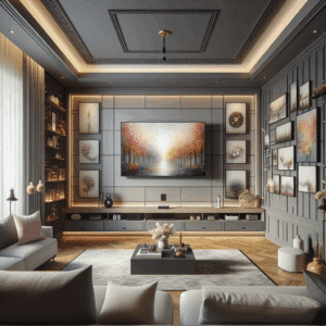 Read more about the article Elevate Your Entertainment Area with These TV Wall Decor Tricks