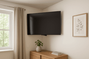 Read more about the article Making the Most of Your Space: The Benefits of Corner TV Mounting