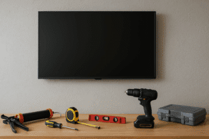 Read more about the article Essential Tools for Wall Texture TV Mounting